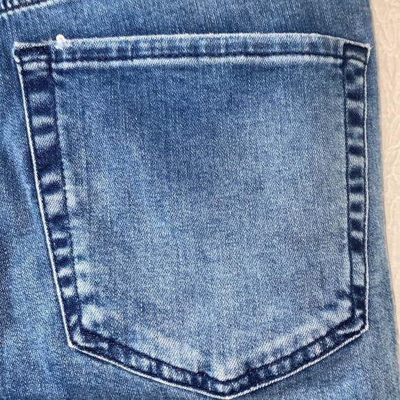 Free People Distressed Skinny Ankle High Rise Jeans - Picture 12 of 15